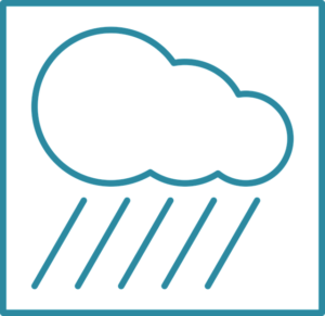 台風の影響